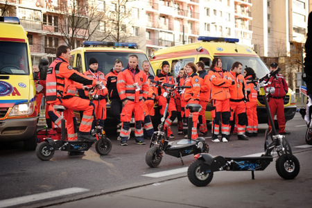 SXT Scooters zabezpieczenie medyczne